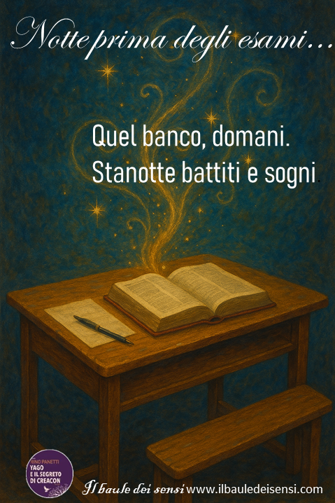 Maturità notte prima esami
