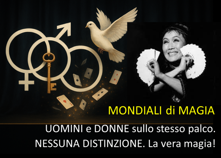Parità Genere Mondiali magia